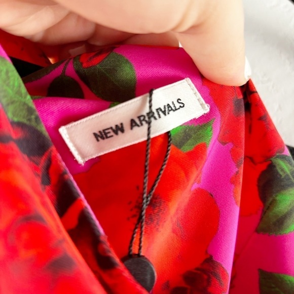 The New Arrivals by Ilkyaz Oze Gaia Cut Out Maxi Dress Rose Salvaje Size 6 - Picture 7 of 10